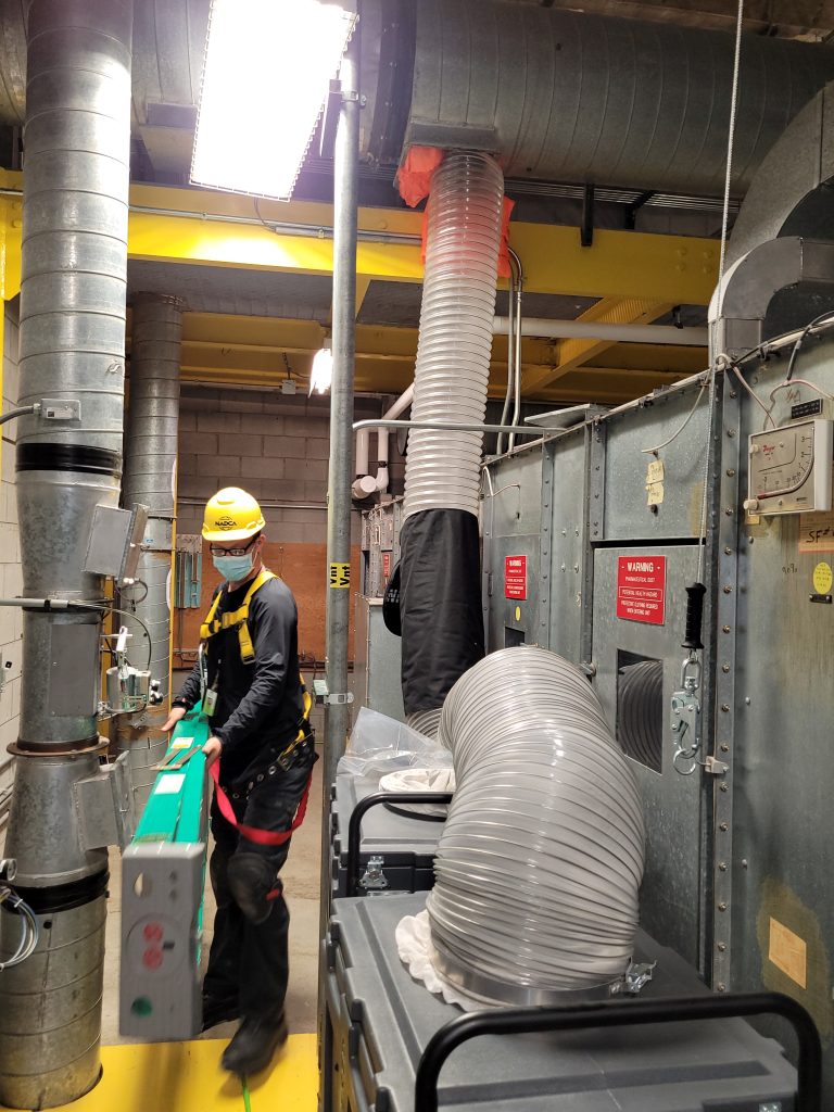 Industrial air duct deals cleaning